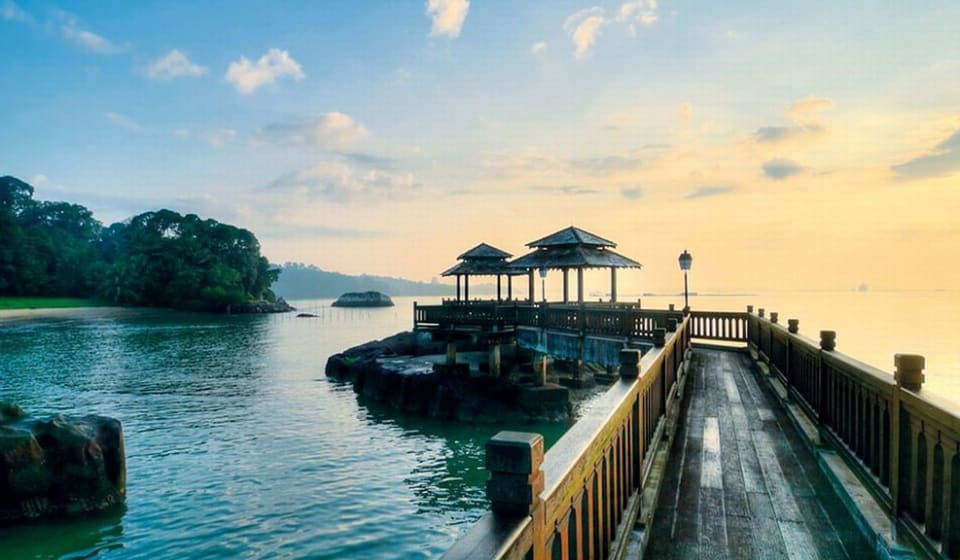 A pier at Pulau Ubin