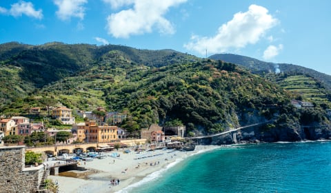 A view on the coast with a private city escape day trip to Cinque Terre from Florence
