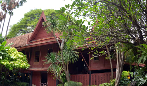 A view on the main house of Jim Thompson