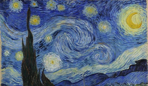 Starry night from Van Gogh