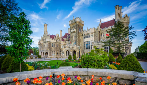 Front view of Casa Loma