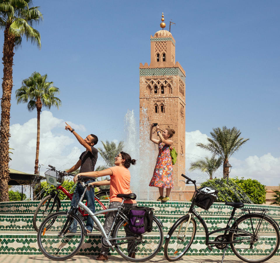 Picture of Past & Present of Marrakech by Bike
