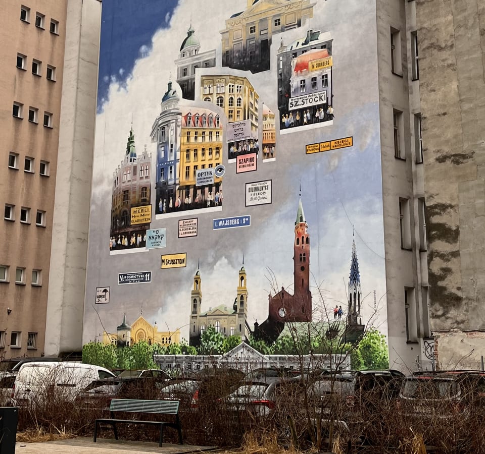 Picture of Jewish Ghetto in Warsaw – where the past permeates the present