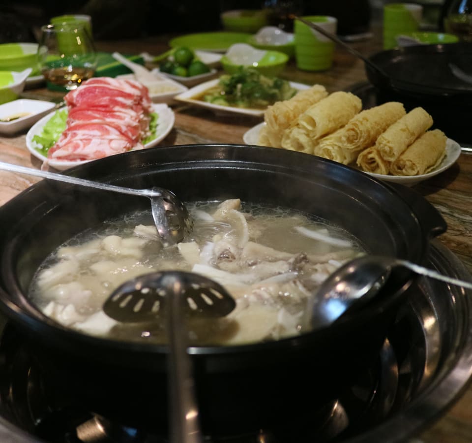 Picture of Traditional Vietnamese Hot Pot Dinner