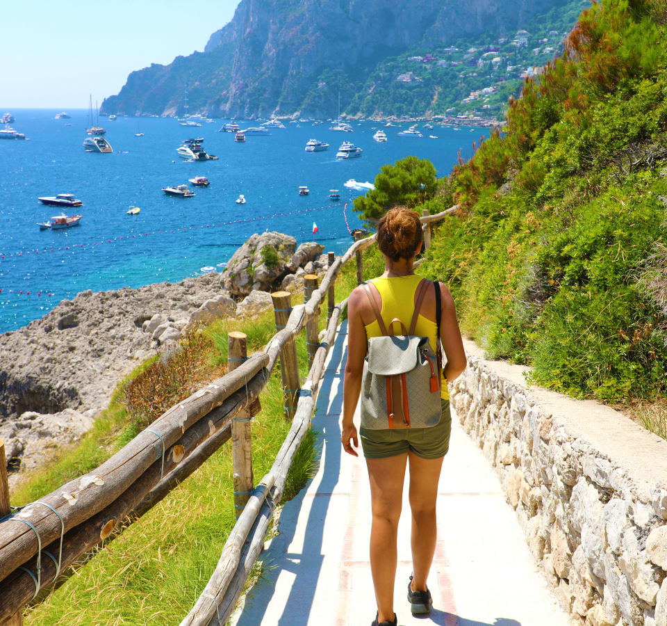 Picture of Hike to the top of Capri island