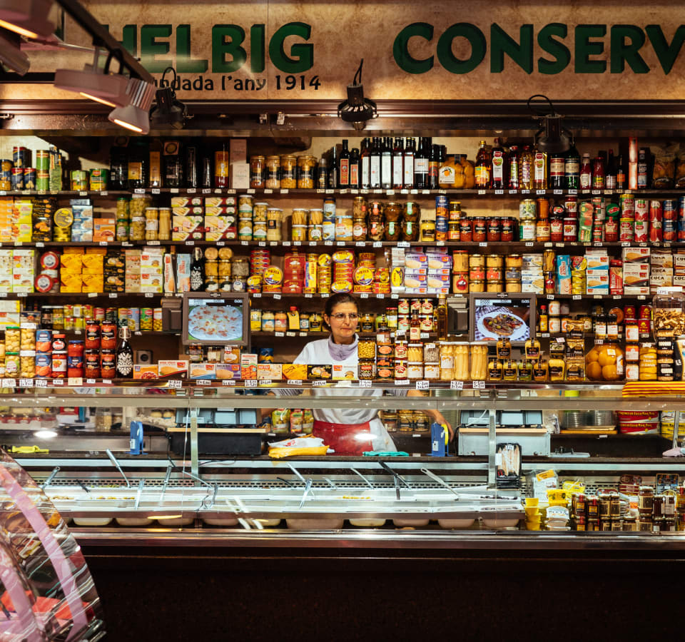 Picture of Treat Your Senses in the market where my granny used to go