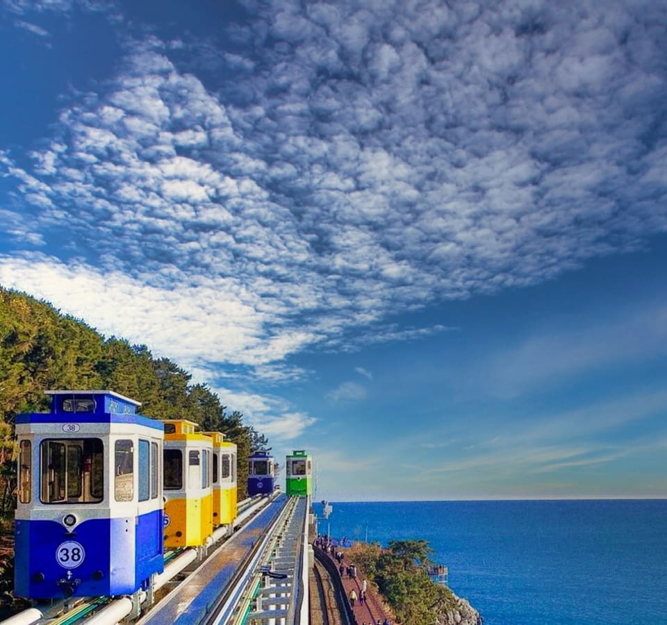 Picture of Haeundae Day tour including Blue Line Capsule train