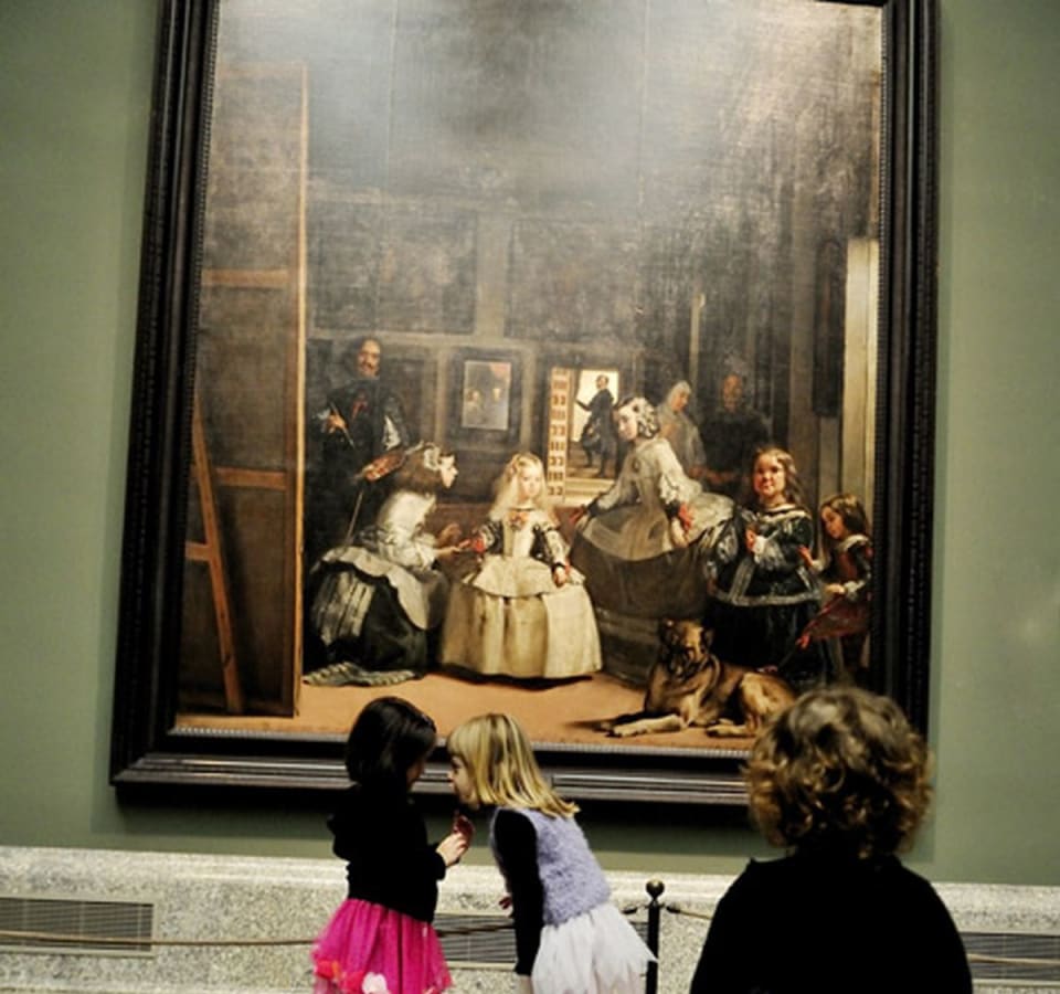 Picture of Prado Museum with kids