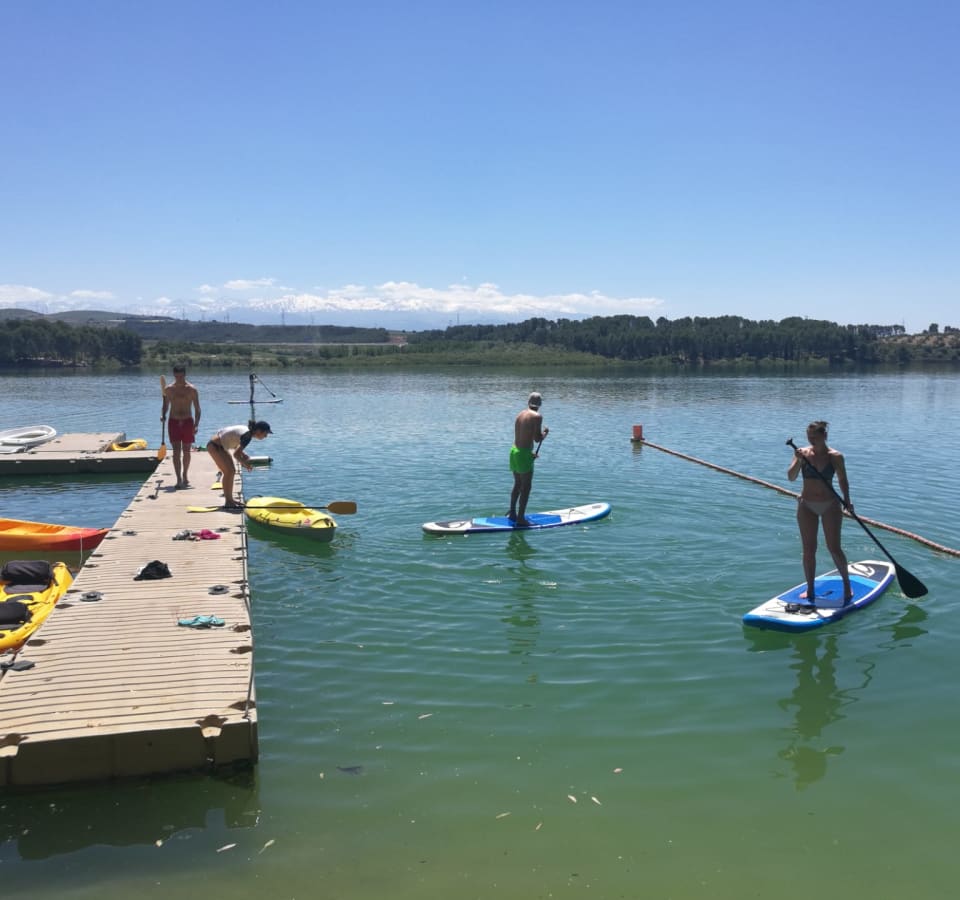Picture of Paddle surf at the lake