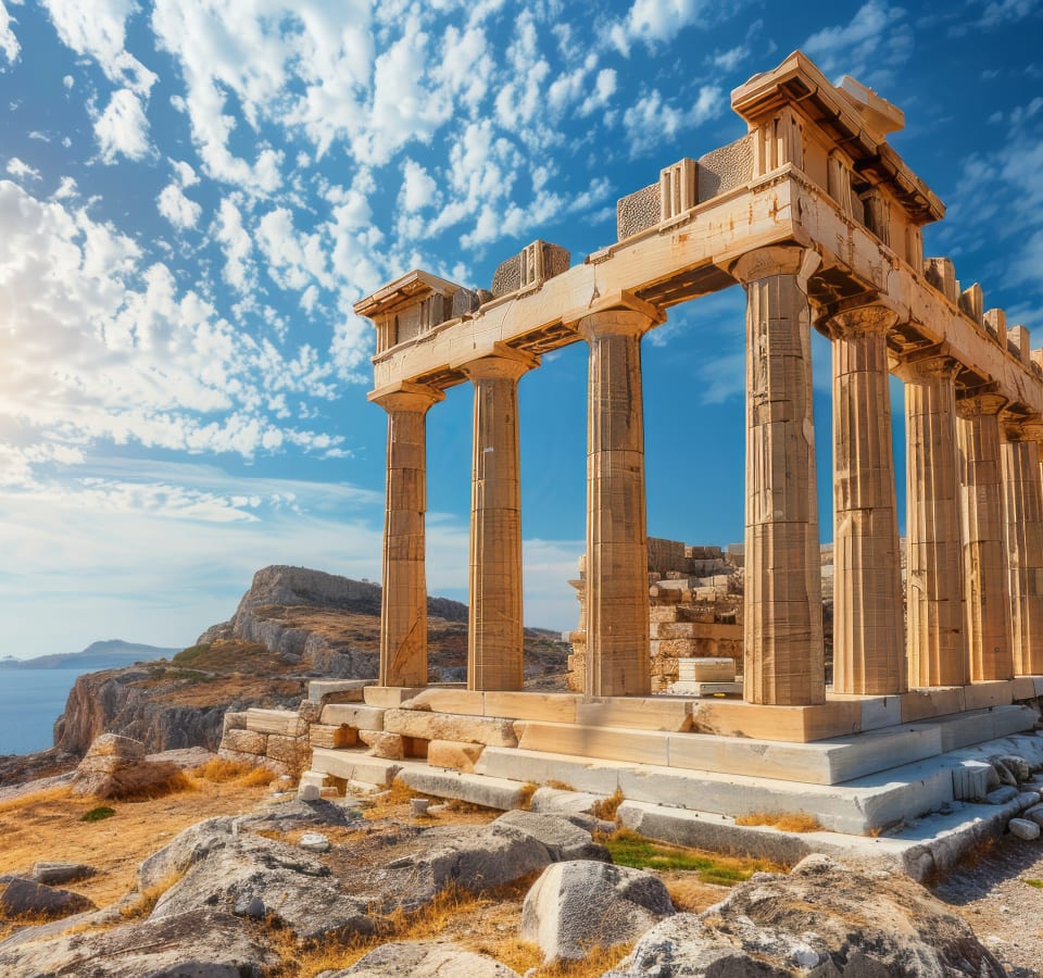 Picture of City Explorer: Lindos Day Trip by Public Transport