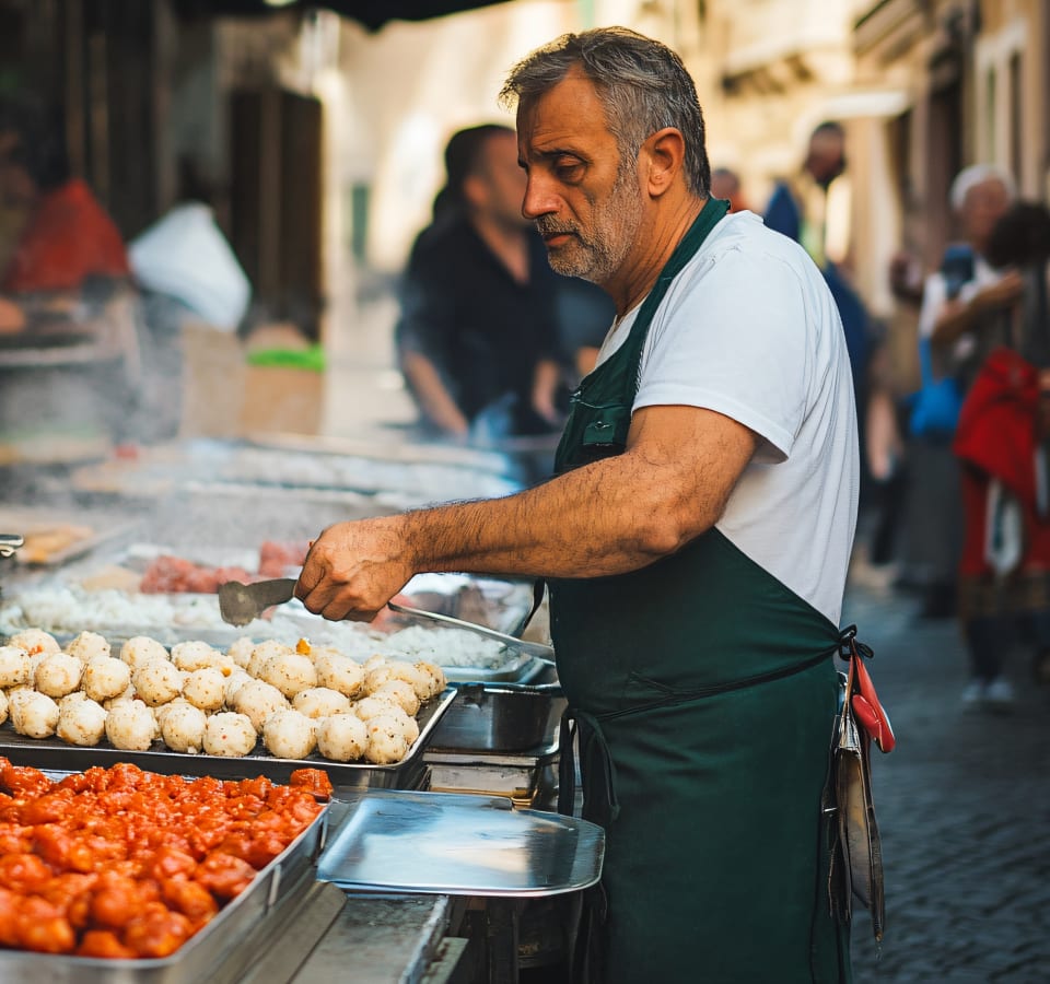 Picture of The Real Taste of Rome: Street Food & Market Tour in Testaccio