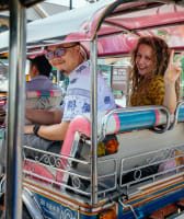 Bangkok's Highlights on a Long Tail Boat & Tuk Tuk