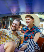 Rural Floating Market in Amphawa & Boat Tour