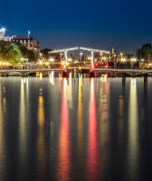 Magical Light Art Sculptures on a Boat