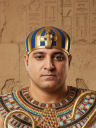 Portrait from local Moustafa - Egyptologist