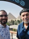 Portrait from local Ahmed  - Egyptian heritage expert