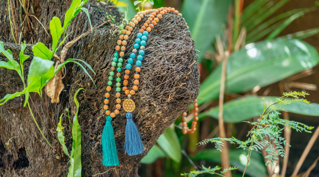 Make your own mala necklace shop
