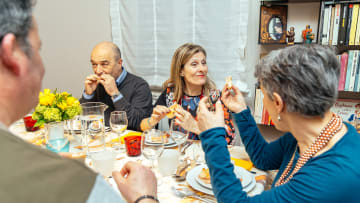 A taste of homemade food in Milan