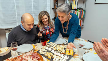 A taste of homemade food in Rome