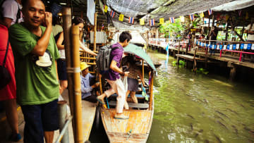 Excursion mercado flotante bangkok