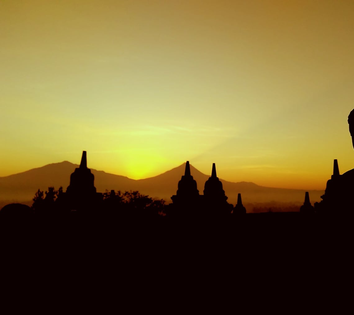 Image result for borobudur yellow vibe