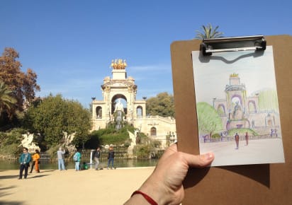 Barcelona Street Sketching Workshop with an Artist in Barcelona - 0e3d3e39d4f4b8894ad75d9f9300eec2