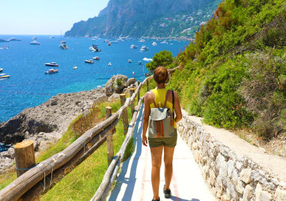 Hike to the top of Capri island in Capri - 2218dbc8f5b207224b464229b2748420