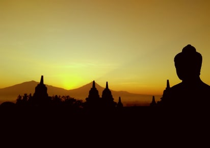 Borobudur Sunrise and Prambanan in Yogyakarta - 52cc2bb6f497d859eea8643cc4dcac41