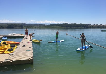 Paddle surf at the lake in Granada - d1c74027e5d4fed90152bff3982830c3