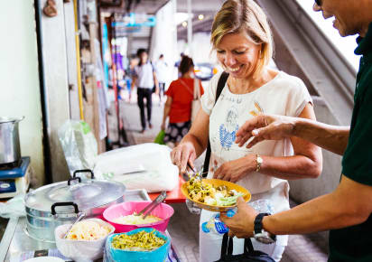 Eat like a local in Old Town Bangkok Private Tour in Bangkok - daa07f825b2f79617e1e8a08967d350b