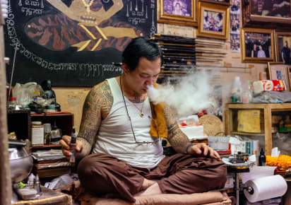Sacred Tattoo Tour: Offering, Ceremony & Food  in Bangkok - ffe3ae99130b6bbe9da235a952e117c9