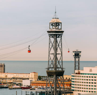 Montjuic High Flying Cable Car Port Tour Withlocals