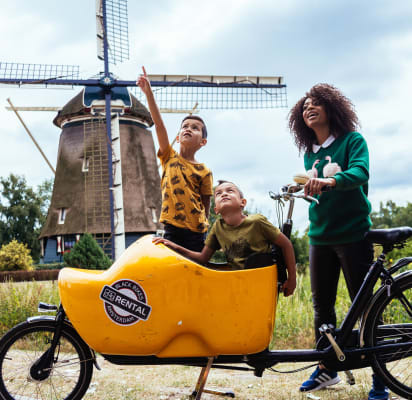 dutch family bike
