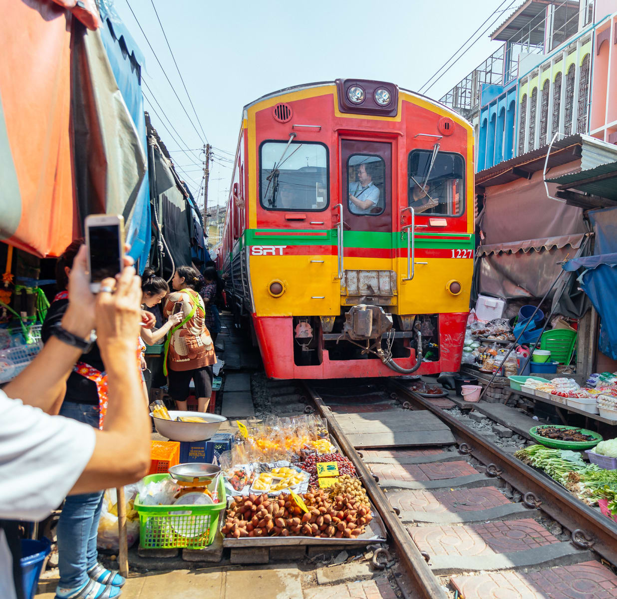 Amphawa Floating Market Maeklong Railway Market Day Trip
