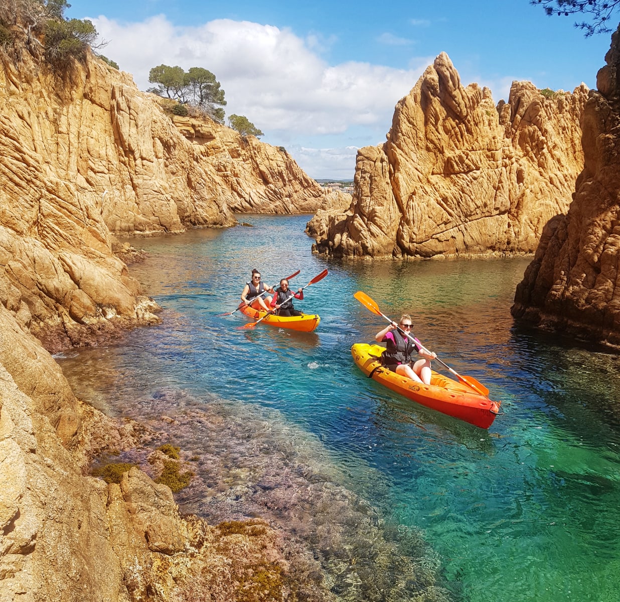 Costa Brava Adventure Tour: Kayaking & Lagoon Dipping - Withlocals