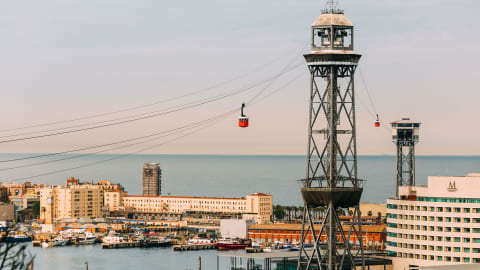 Montjuïc High Flying Cable Car & Port Tour in Barcelona - 0a23616072930f598020b9477d8dbecd