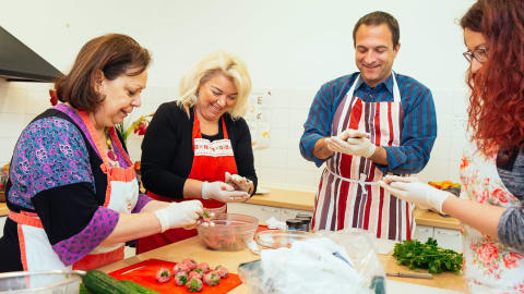Greek Cooking Class with Organic Products  in Chalandri - 45f92875fb32281c72faa864570c795f