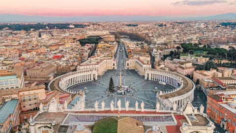 St. Peter's Basilica from Top to Bottom in Rome - 94b7a4aa8e820c823f7d03a923beb040