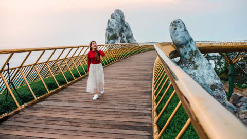 Ba Na Hills Marvel: A Private Tour Featuring the Iconic Golden Bridge in Da Nang - ec54daf27915a1017b4c570672594ffd