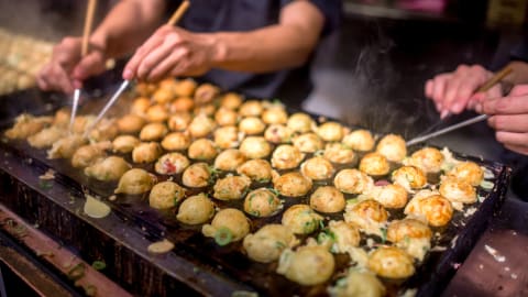 The 10 Tastings of Osaka in Osaka - AdobeStock_89627079
