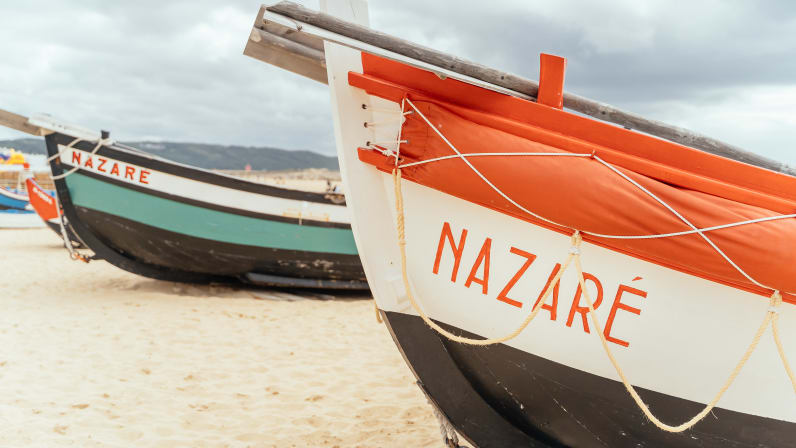 Nazaré – Giant Atlantic waves and fishing village