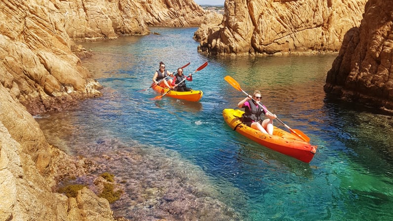 Costa Brava Adventure Tour: Kayaking & Lagoon Dipping - Withlocals